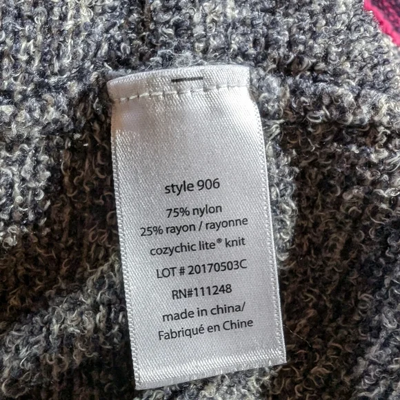 Barefoot Dreams Cozy Gray Hoodie Sweater - Picture 16 of 16